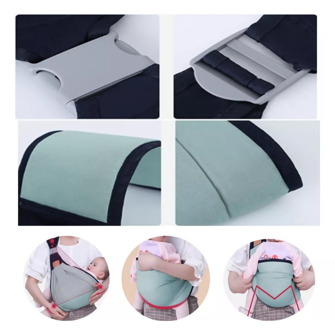 Portabebés Portátil Ajustable y Ergonómico