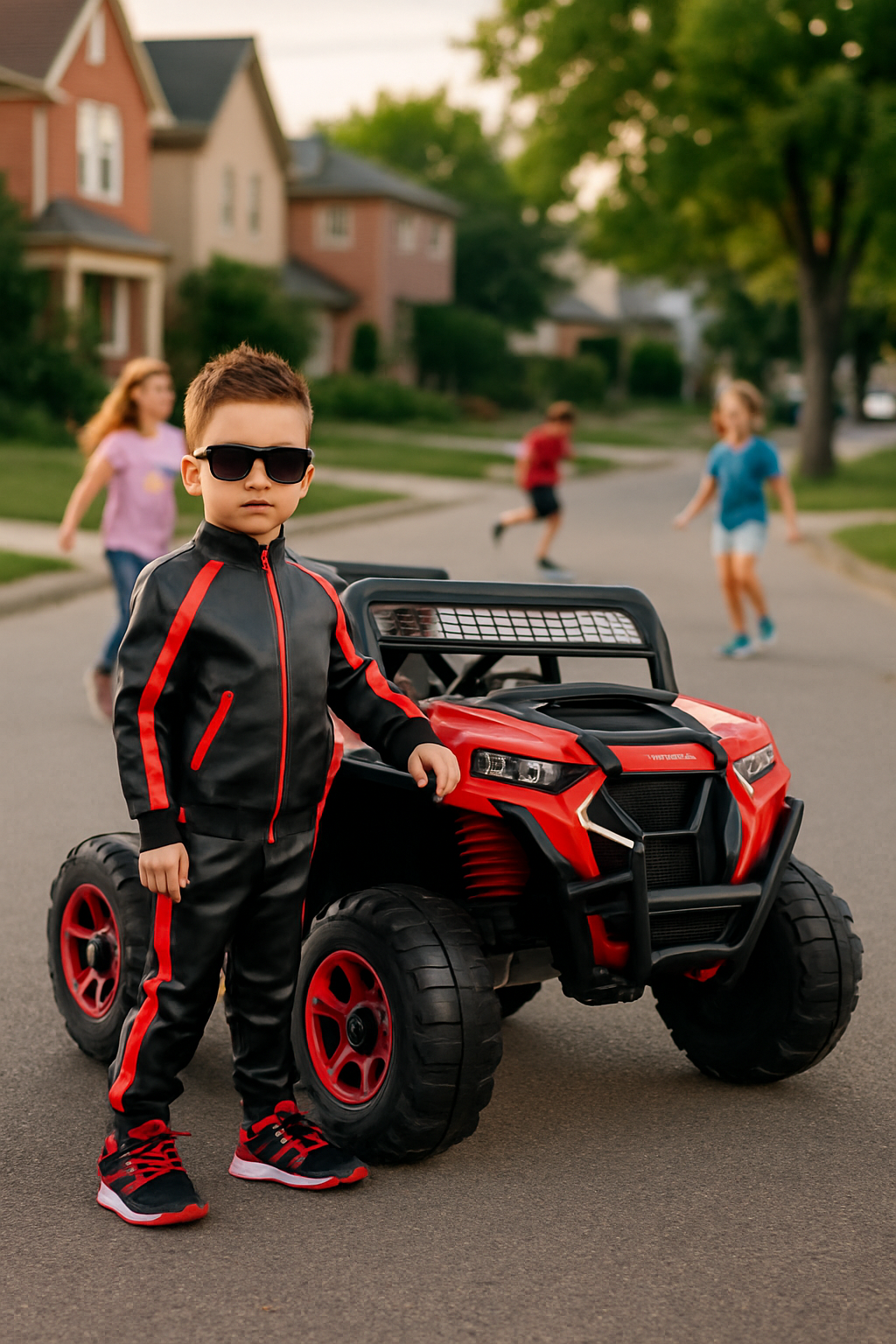 Power Jeep 4x4 Eléctrico para Niños | Con Control Parental