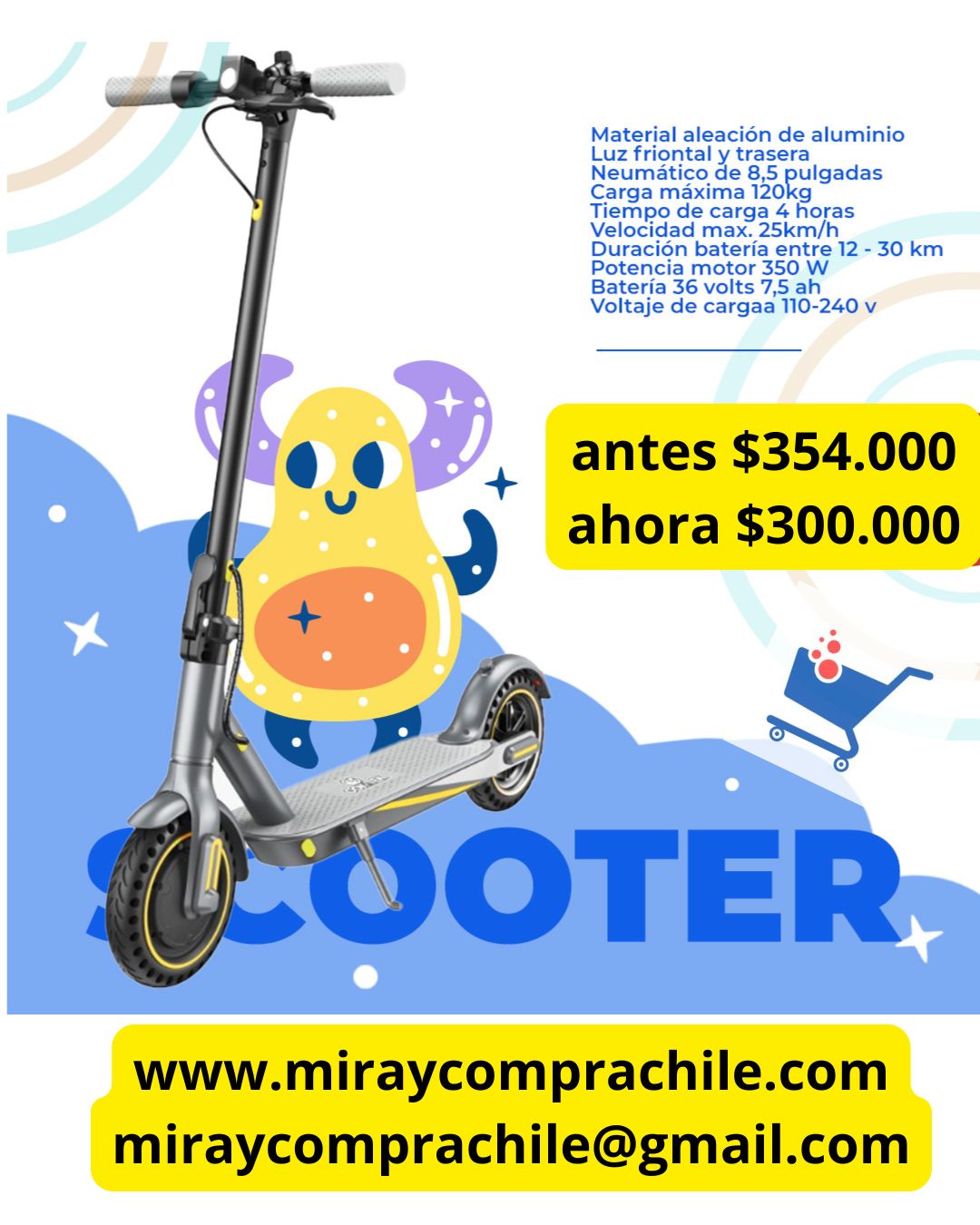 scooter eléctrico