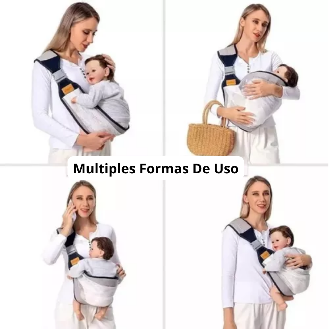 Portabebés Portátil Ajustable y Ergonómico